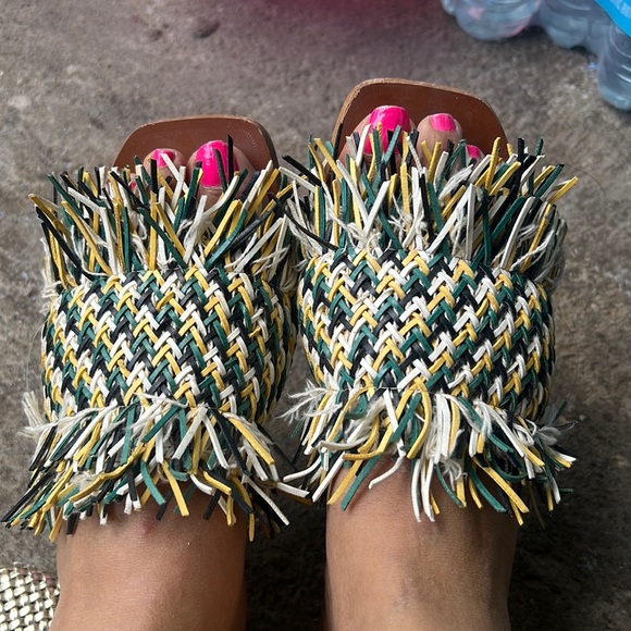 Zara 2 Pair of flats Size 7.5/38 - Picture 5 of 7